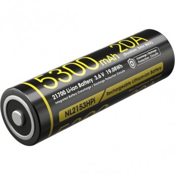 Аккумулятор NITECORE NL2153HPi 21700 3.6v 5300mAh