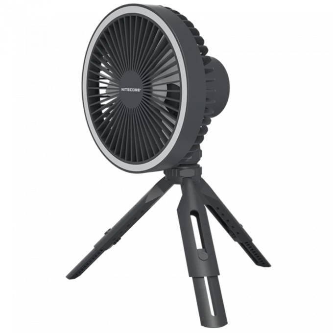 Портативный вентилятор для кемпинга NITECORE NEF10 Grey (серый) 22562 Портативный вентилятор для кемпинга NITECORE NEF10 Grey (серый) 22562